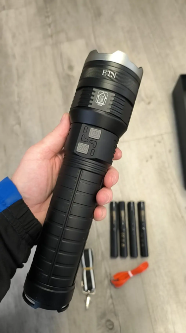 Ручной фонарик XA-G20 алюминиевый корпус литиевые батареи 4х181350 Винница - изображение 7