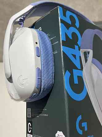 Нові навушники Logitech G435 Lightspeed білі/чорні. Харьков