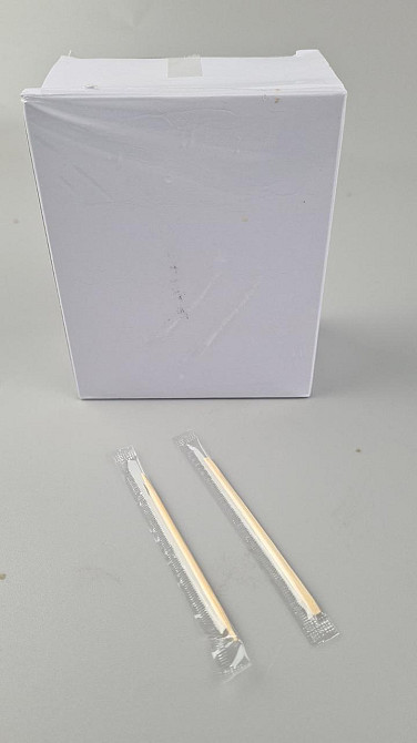 Зубочистка в индивидуальной бумажной упаковке (1000 шт) Китай (1 пачка) Харьков - изображение 1