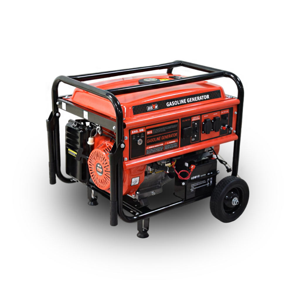 Бензиновий + газовий генератор BISON BS6500LE максимальна потужність 5 кВт / 5.5 кВт Киев - изображение 3