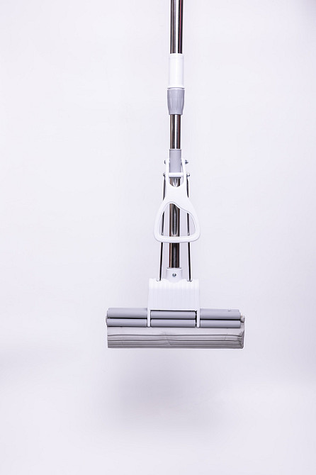 Телескопічна швабра з віджимом для миття підлоги Київ - фото 10