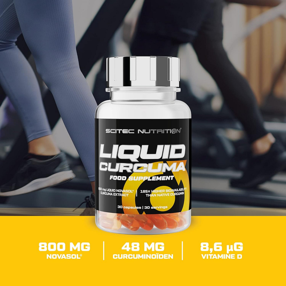 Екстракт куркуміну Scitec Nutrition Liquid Curcuma 30caps Луцьк - фото 3