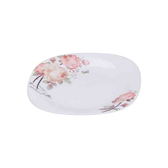 Yiwu Столовий сервіз порцелянаовий на 6 персон 18 тарілок білий HP-7-714 Киев