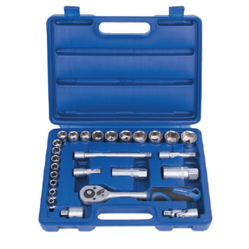 Набір головок із тріскачкою 3/8" 27 од. СТАНДАРТ ST-3827 Одеса