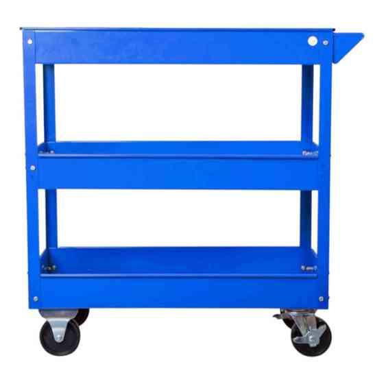 Візок інструментальний 3 відкриті полиці, 719х365х780(h)мм Мукачево