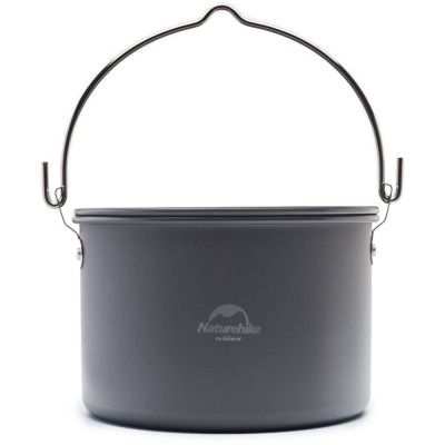 Котел туристичний Naturehike Camping NH17D021-G 4л Aluminium (6927595723173) Вінниця - фото 2