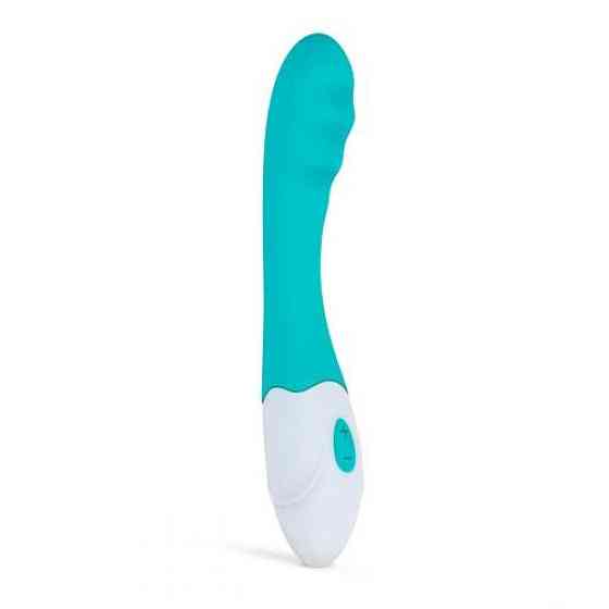 Вибратор для точки G Tate Good Vibes Only, силиконовый, голубой, 20 х 3.2 см Sex Aura Киев