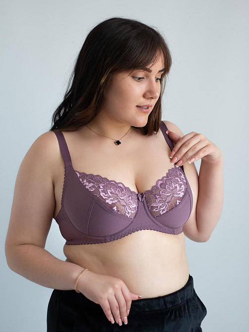 Бюстгальтер на большую грудь мягкая чашка Nana Classic 102940 95E Киев - изображение 4