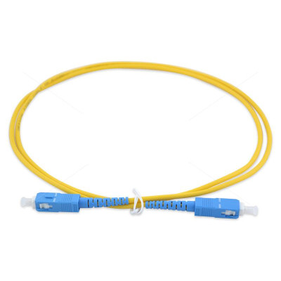 Оптический патчкорд Cor-X SC/UPC-SC/UPC SingleMode Simplex 2м (OFPC-SC/UPC-SC/UPC-2) Винница - изображение 1