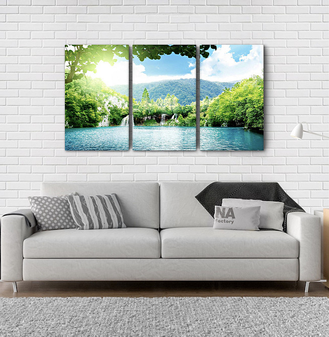 Модульна картина Природа Водоспад Аrt-165_3А Київ - фото 2