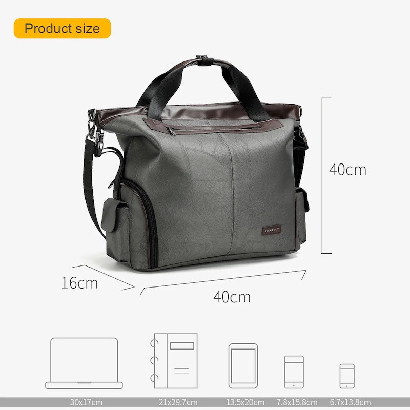 Сумка Tigernu T-N1030 15.6" Dark Cyan Київ - фото 11