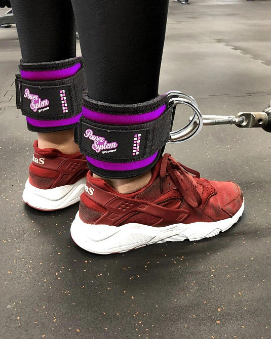 Манжети на щиколотку Power System PS-3450 Ankle Strap Gym Babe Purple Кам'янське - фото 10