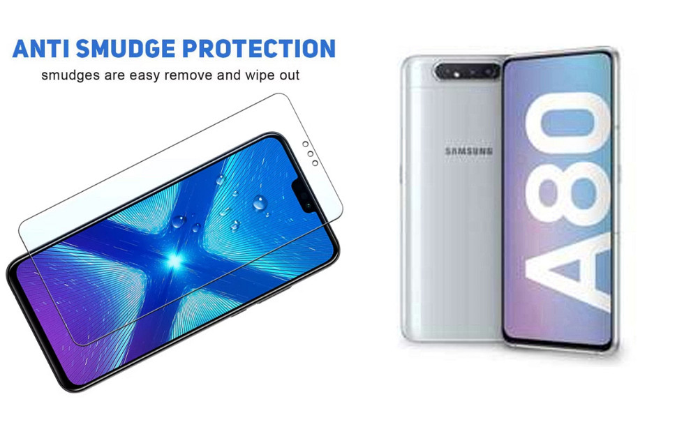 Защитное стекло NeoGlass для Samsung Galaxy A80 2019 SM-A805 – ультрапрозрачное и устойчивое Киев - изображение 3