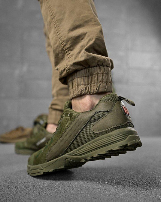 Літні тактичні кросівки 5.11 олива сітка ДЛ6239 Одеса - фото 2