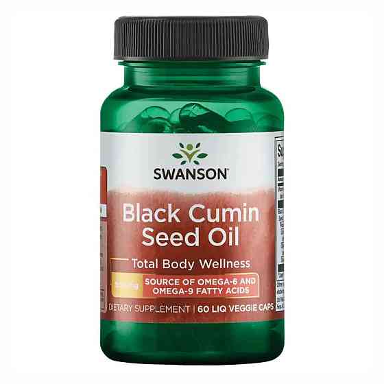 Black Cumin Seed Oil 500 mg - 60 Liq Vegcap Киев