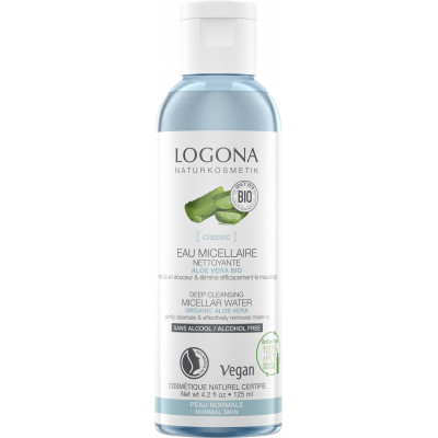 Мицеллярная вода Logona Алоэ для глубокого очищения 125 мл (4017645043039) Винница - изображение 1