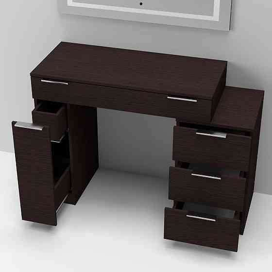 Стол туалетный Трюмо Кристалл, Венге Магия, 1200/452/847 Львов