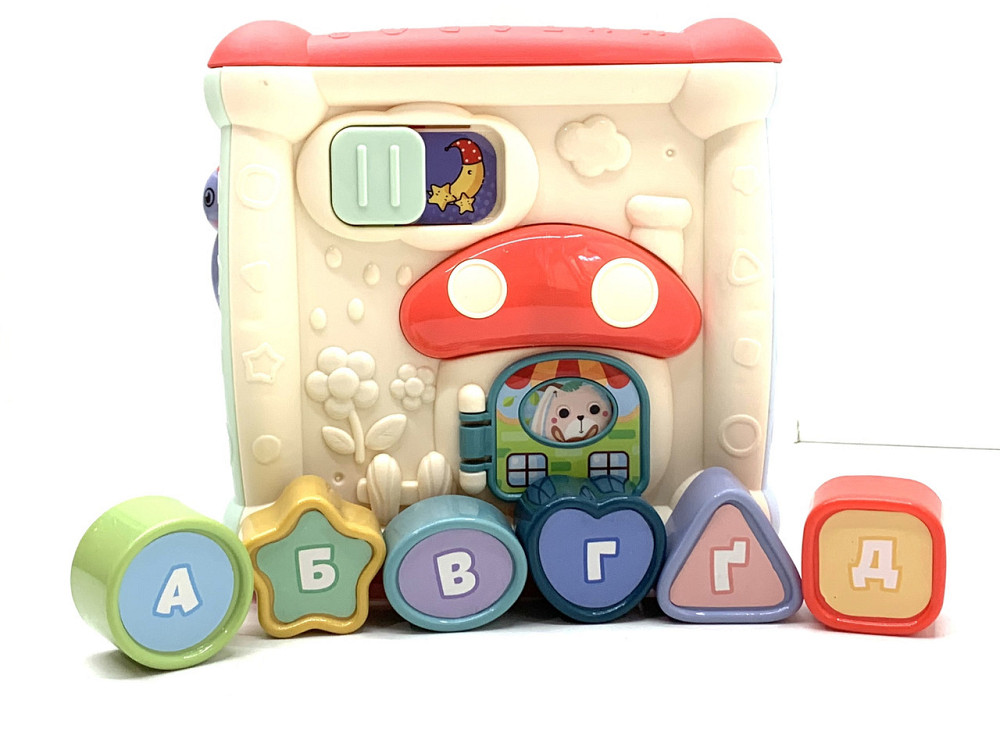 Мультикуб TK Group українське озвучування вивчення літер форм кольорів пісні сортер Вид 2 (42666) Чернігів - фото 7