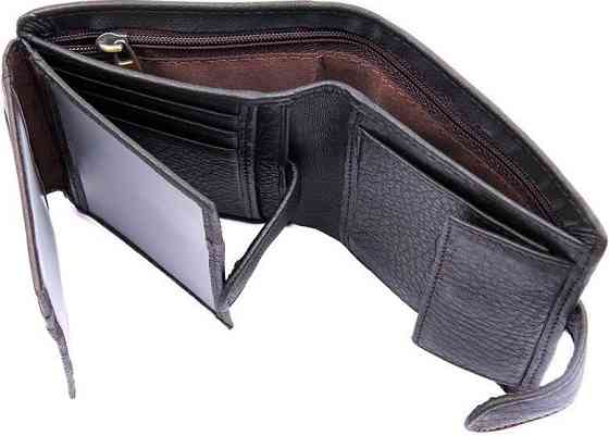 Гаманець чоловічий Vintage 14497 Чорний Київ