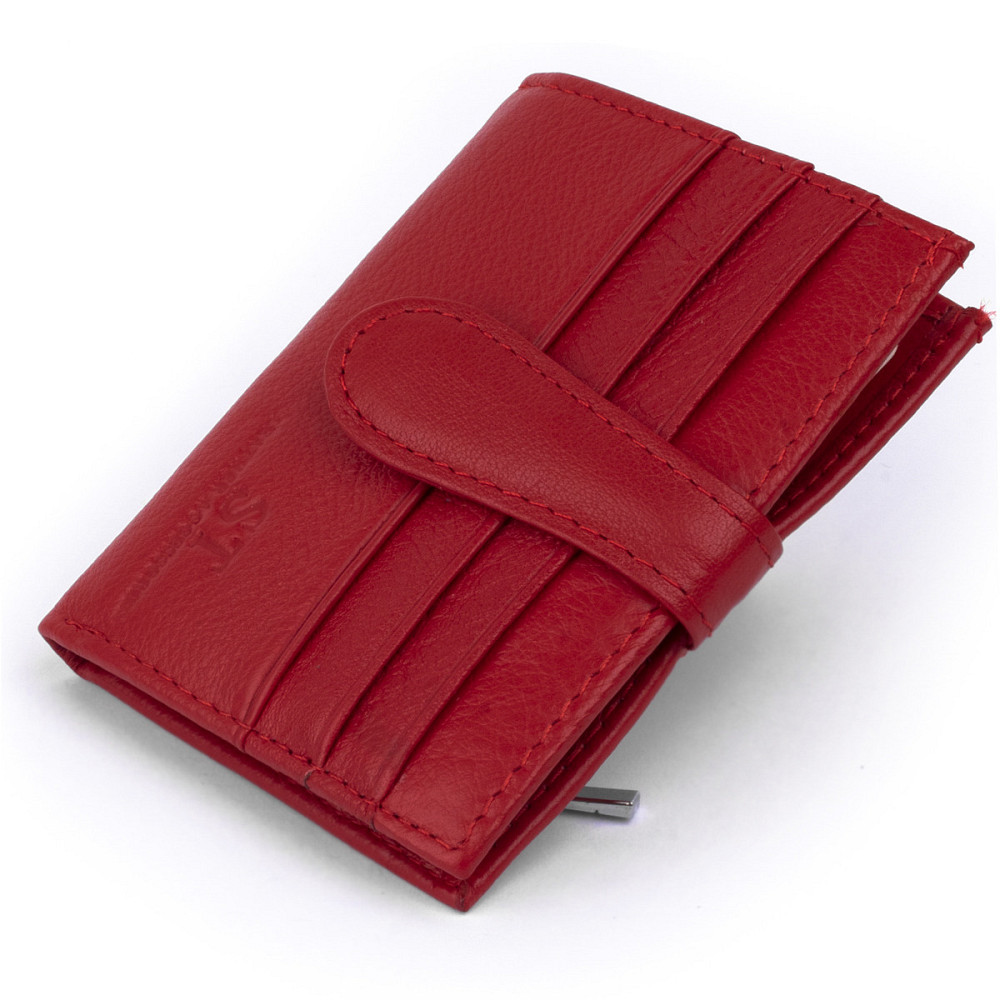 Гаманець-візитниця ST Leather 19211 Червоний Київ - фото 15