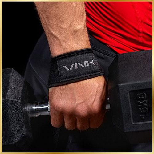Лямки для тяги VNK, ремені для силових тренувань і станової тяги для схоплення штанги та силових вправ Київ - фото 5