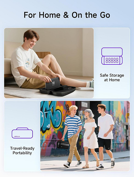 Кейс JSAUX BG0122 для Nintendo Switch 2 чорний жорсткий Hard Shell 20 слотів для карт велика дорожня сумка органайзер захисний Київ - фото 2