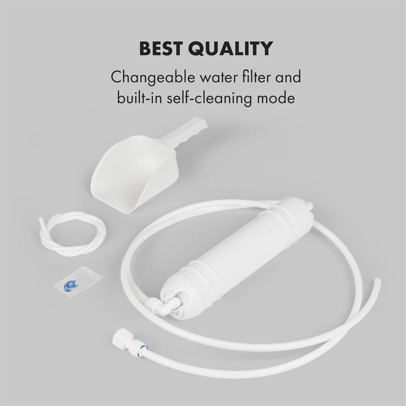 Glacial XL професійна машина для кубиків льоду 38 кг/день 15 л LED неіржавка сталь чорний Glacial XL — Рівне - фото 7