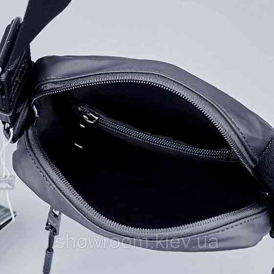 Мужская стильная брендовая сумка на плечо ЕА (9508) Киев